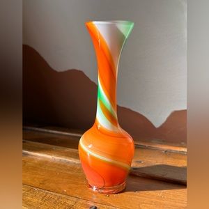 ✨Vintage Japanese Opaline Glass Blown Vase✨